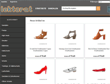 Tablet Screenshot of lektorat-drecoll.de